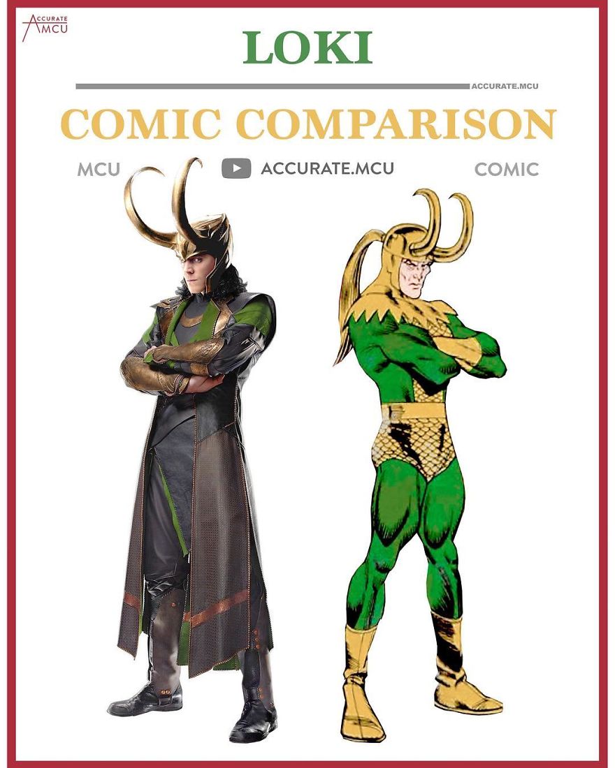 Artist Makes A Thorough Comparison Of The Comic Book Characters With The Movie And The Result Will Surprise You