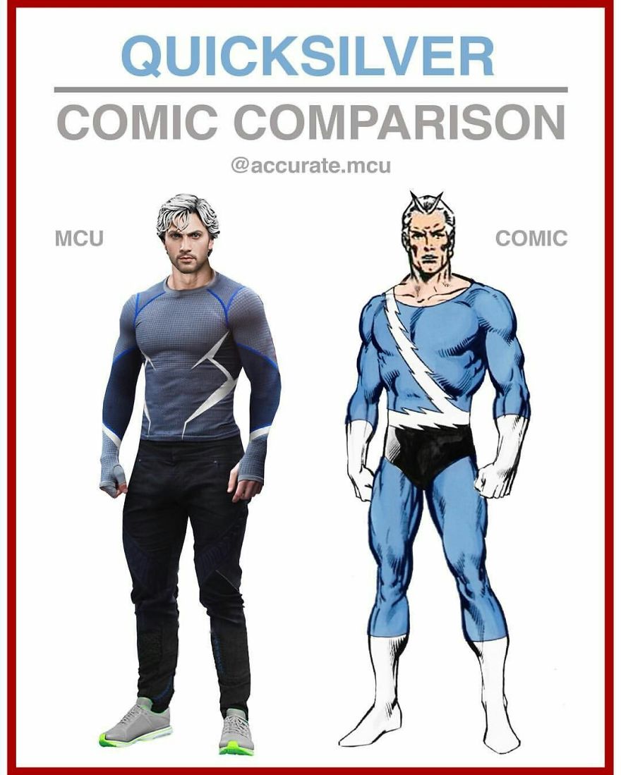Artist Makes A Thorough Comparison Of The Comic Book Characters With The Movie And The Result Will Surprise You