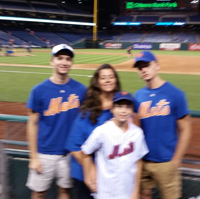 Note To Self: Never Ask A Phillies Fan To Take Your Commemorative Family Photo While Visiting Their Stadium To See The NY Mets Play
