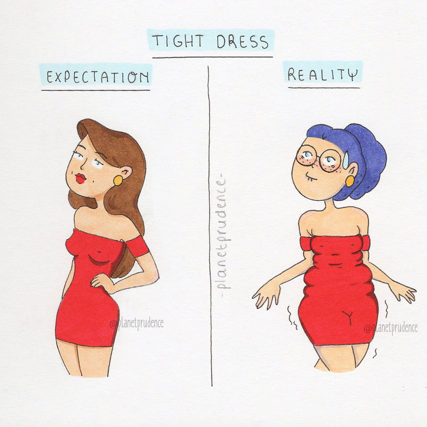 I Illustrate My Everyday Problems As A Woman In Funny And