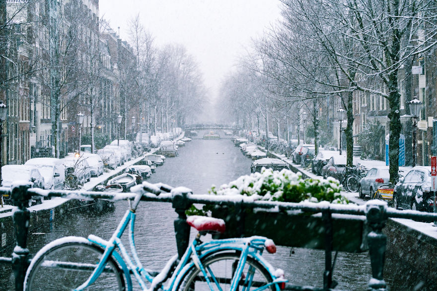 I've Never Seen So Much Snow In Amsterdam