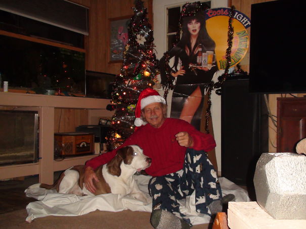 Merry Christmas Rascal, Me ,and Elvira!