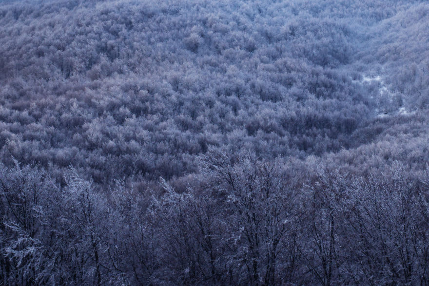 I Shot The First Snow On Mt Pelion