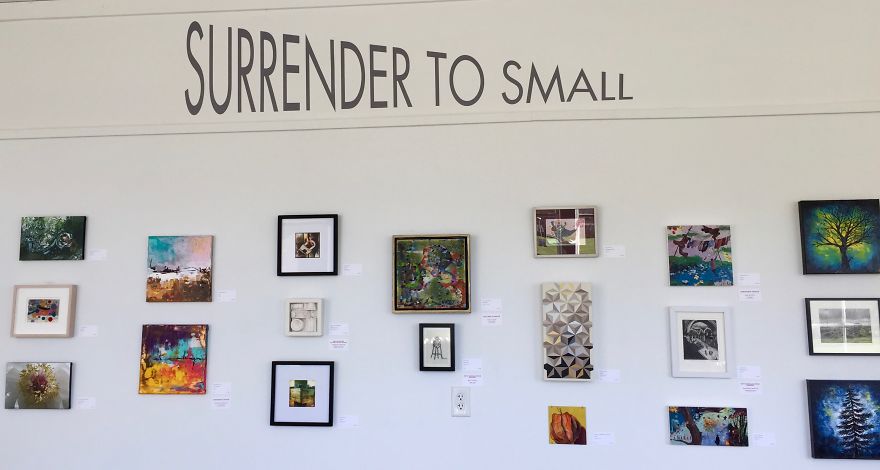 Does Size Really Matter? Surrender To Small Art Exhibit Answers The Question With A Pint-Sized Punch.