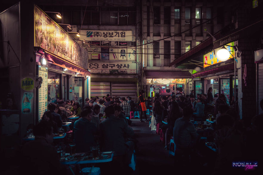 I Take Photos Of Seoul At Night