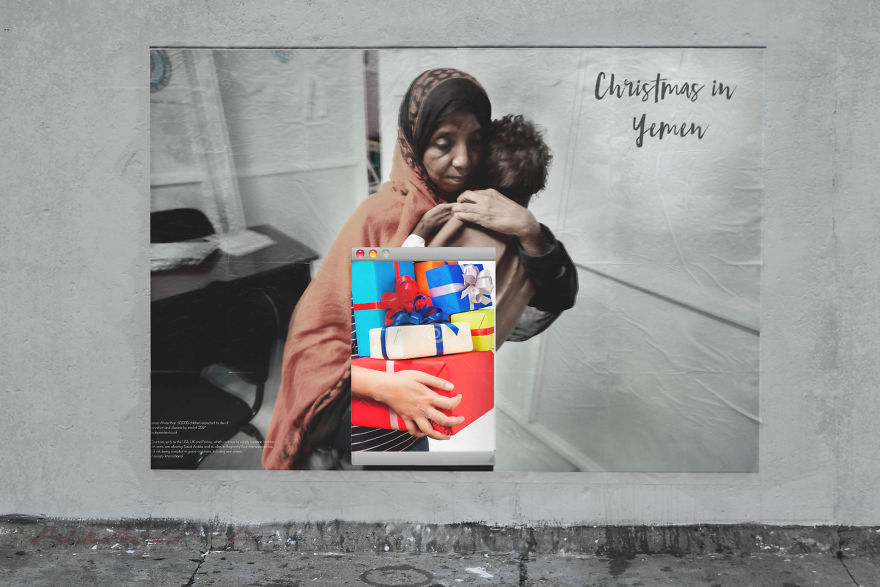 I Made "Christmas" Billboards To Spark A Light On War In Yemen Which Become Hell On Earth (Video)