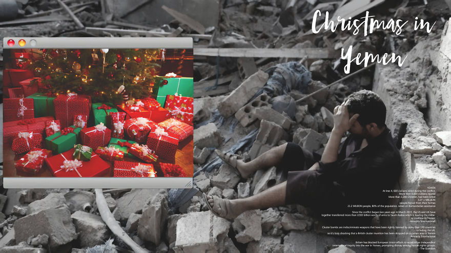 I Made "Christmas" Billboards To Spark A Light On War In Yemen Which Become Hell On Earth (Video)