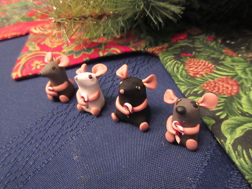 I Made An Army Of Adorable Clay Mice