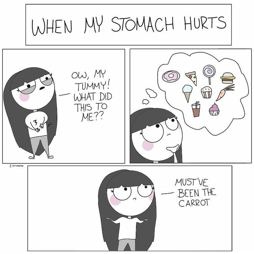 I Really Love Food And Drew Some Comics To Prove It