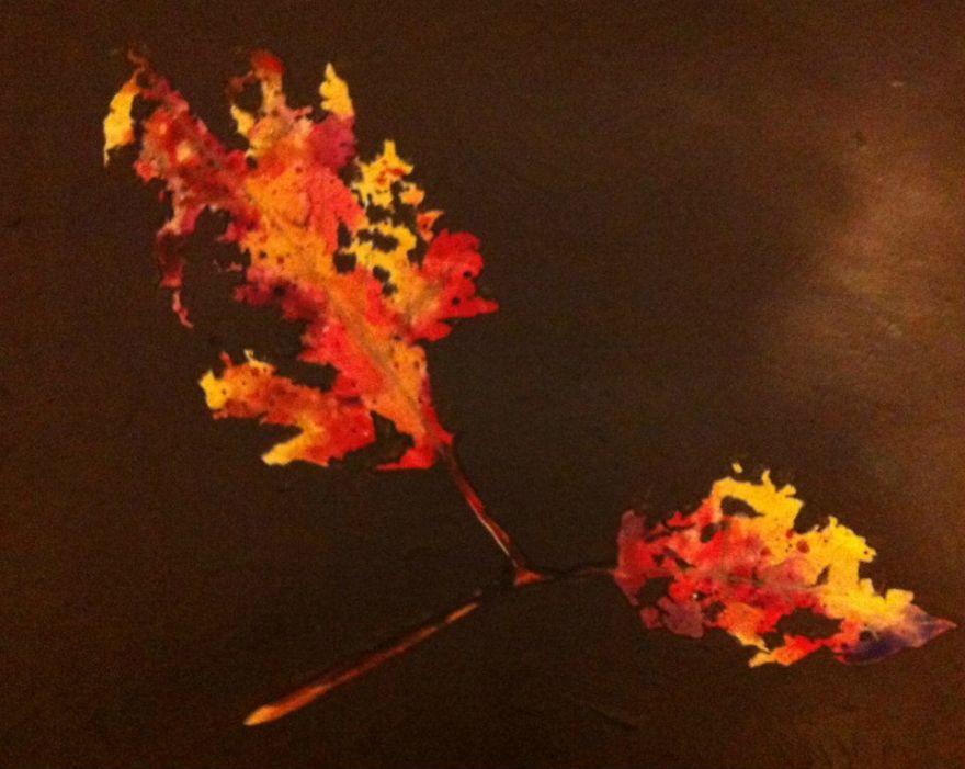 These Detailed Paintings Of Trees And Leaves Focus On Damage, Imperfection And Fragility.