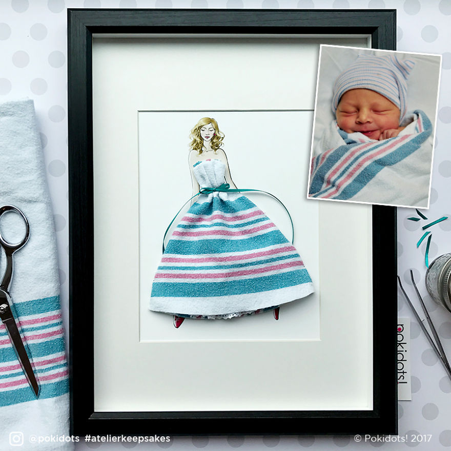 I Create Beautiful Custom Keepsakes Out Of Outgrown Baby Clothes