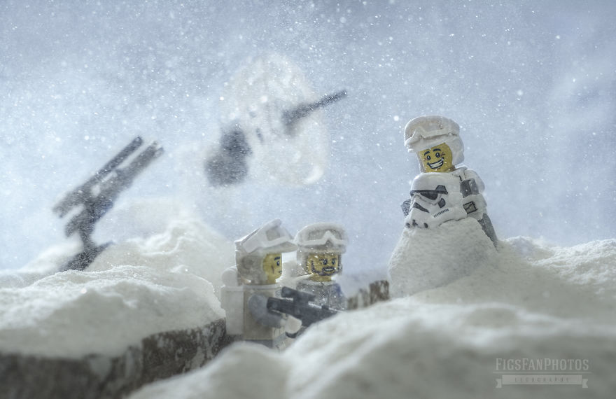 Merry Force Be With You! I Couldn't Wait To The Premiere So I Created Xmas Themed Lego Star Wars Photos