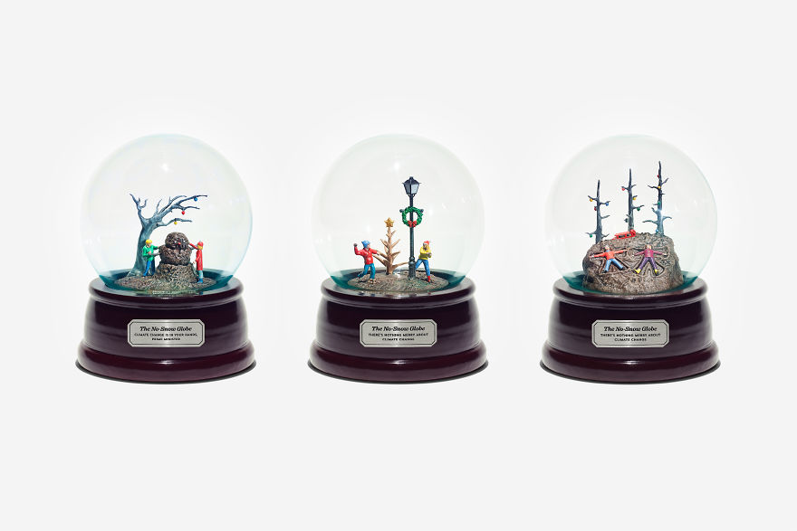 Snowless Snow Globes Imagine The Future Of Christmas At The Hands Of Climate Change