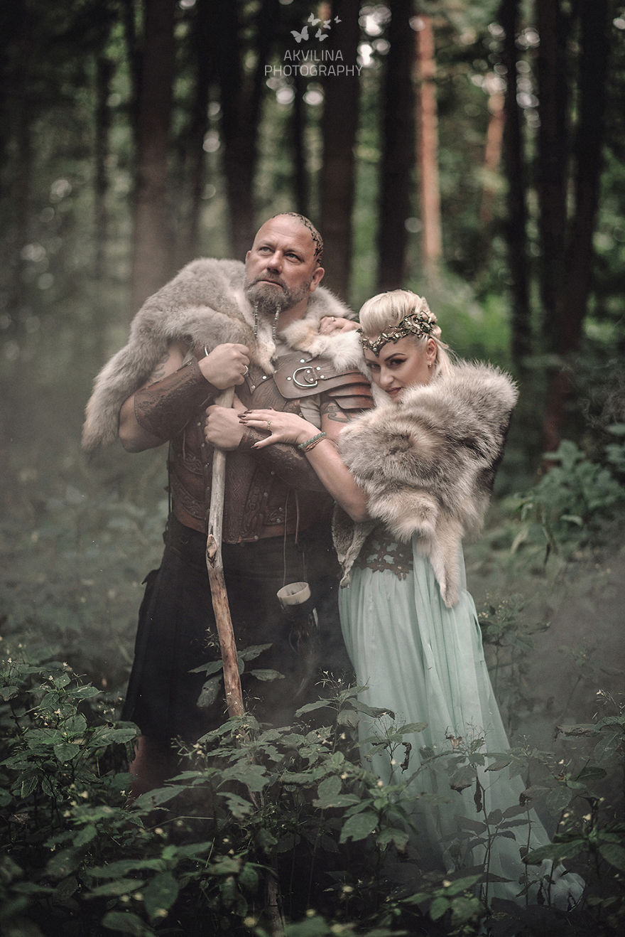 I Had An Inspiring Opportunity To Photograph Viking-Themed Wedding