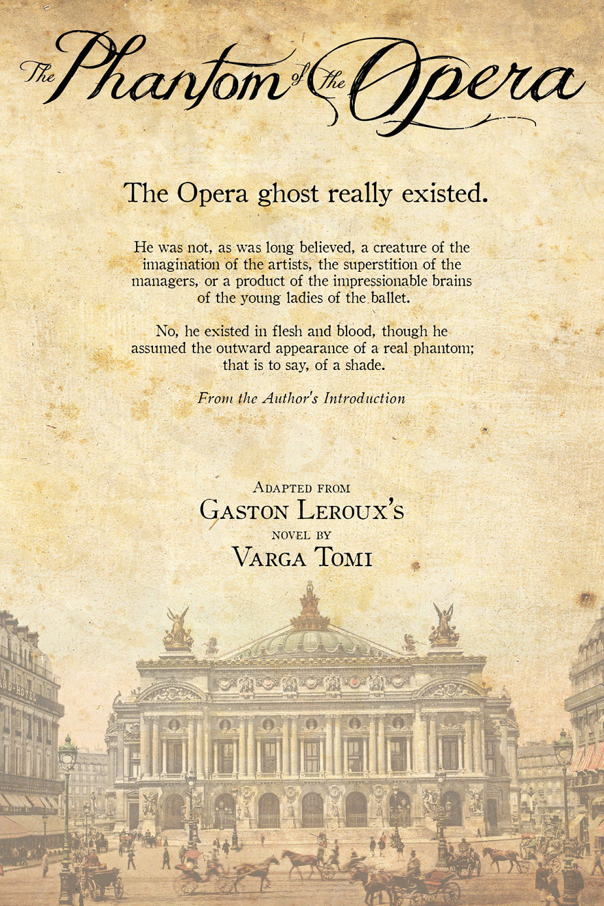 I Am Creating A Webcomic Adaptation Of The Phantom Of The Opera