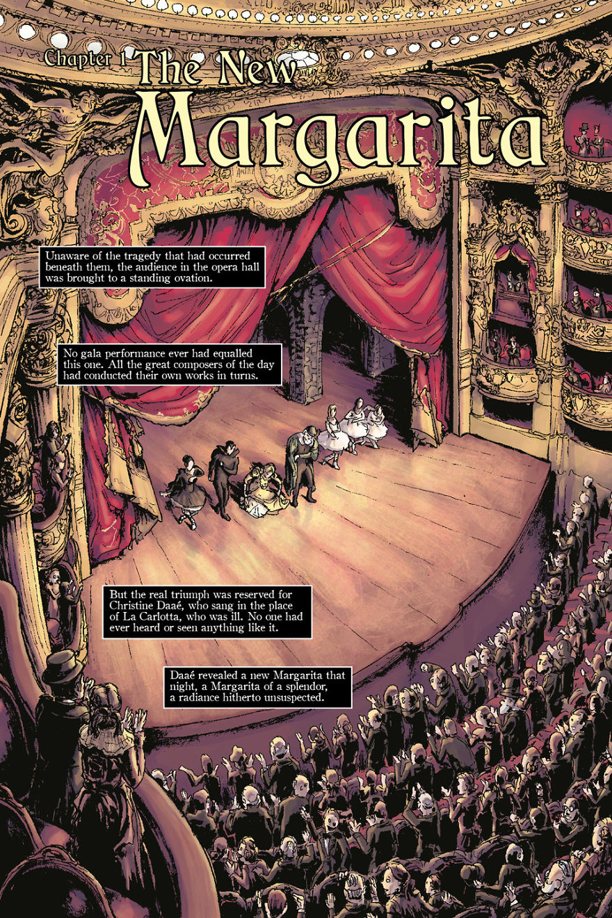 I Am Creating A Webcomic Adaptation Of The Phantom Of The Opera