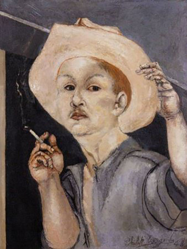 11 Painters Who Took Their Self-Portraits While Smoking A Cigarette