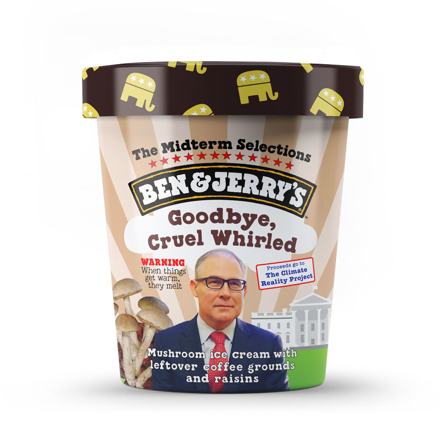 We Imagined Gross Trump-Inspired Ben & Jerry's Flavors For The Midterm Elections