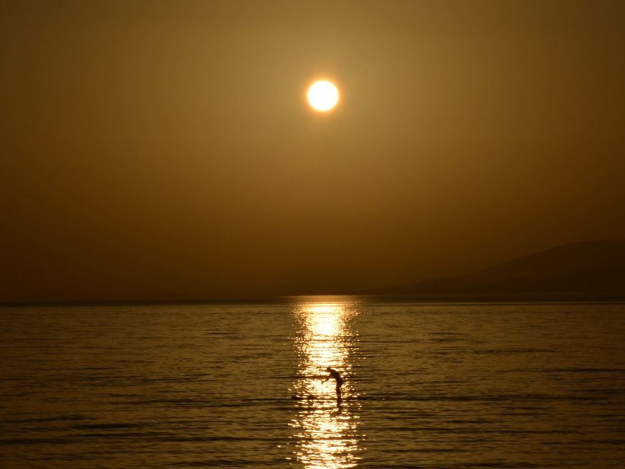 Summer Sea Sunsets In Greece