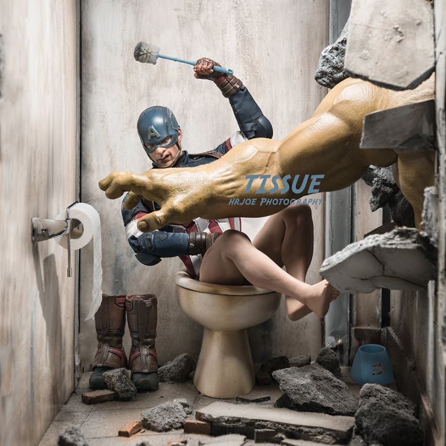 The Secret Life Of Superhero Toys By Edy Hardjo (New Pics)