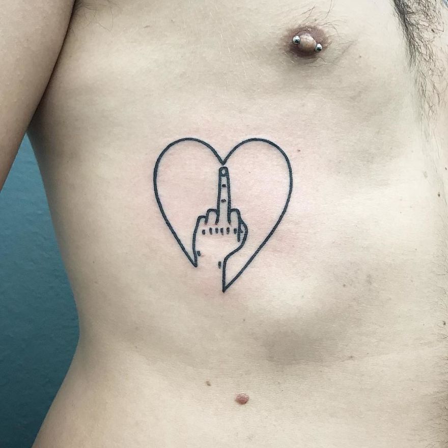 These Irreverent Tattoos From The German Tattoo Artist Will Catch Your Eye