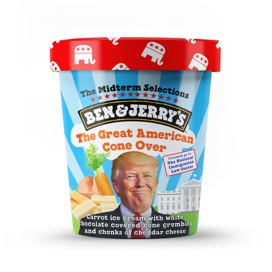 We Imagined Gross Trump-Inspired Ben & Jerry's Flavors For The Midterm Elections