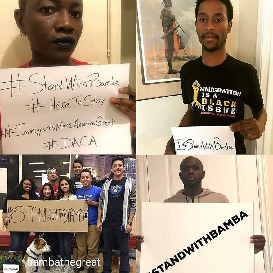 Undocumented "Black Panther" Actor Bambadjan Bamba Revealed That He Has Daca, And His Friends Rallied To Support Him.