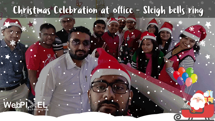 Christmas Celebration At Office – Sleigh Bells Ring