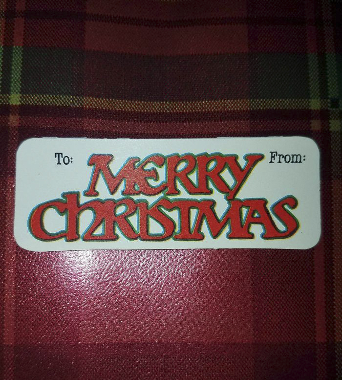 This Sticker For Christmas Presents