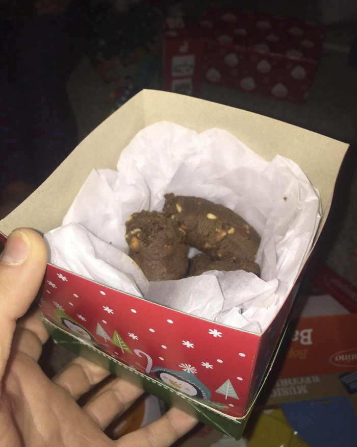 Chocolate And Peanut Butter. What A Sh*tty Christmas Gift!