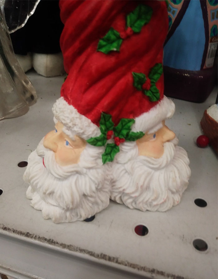 Went To Goodwill And Found Some Interesting Christmas Decorations