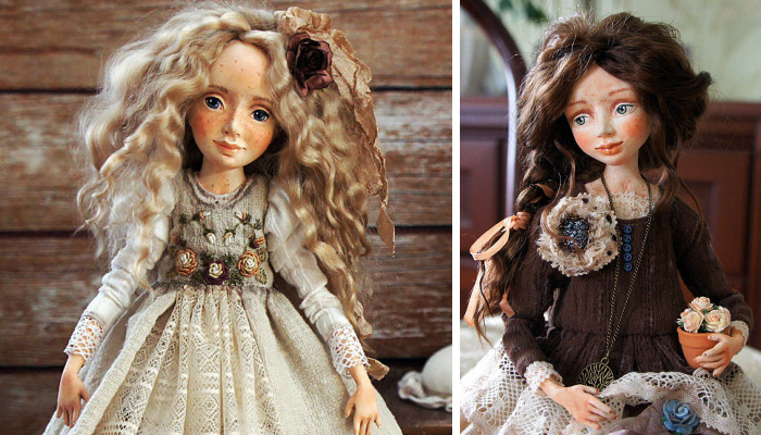 I Create One-Of-A-Kind Art Dolls Entirely From Scratch