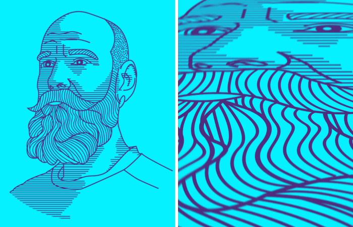 Lineart Portrait Illustrations