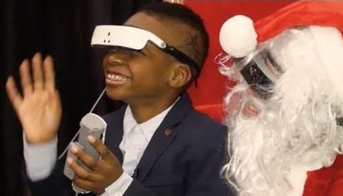 We Recreated The North Pole For A 9-Year-Old Legally Blind Boy