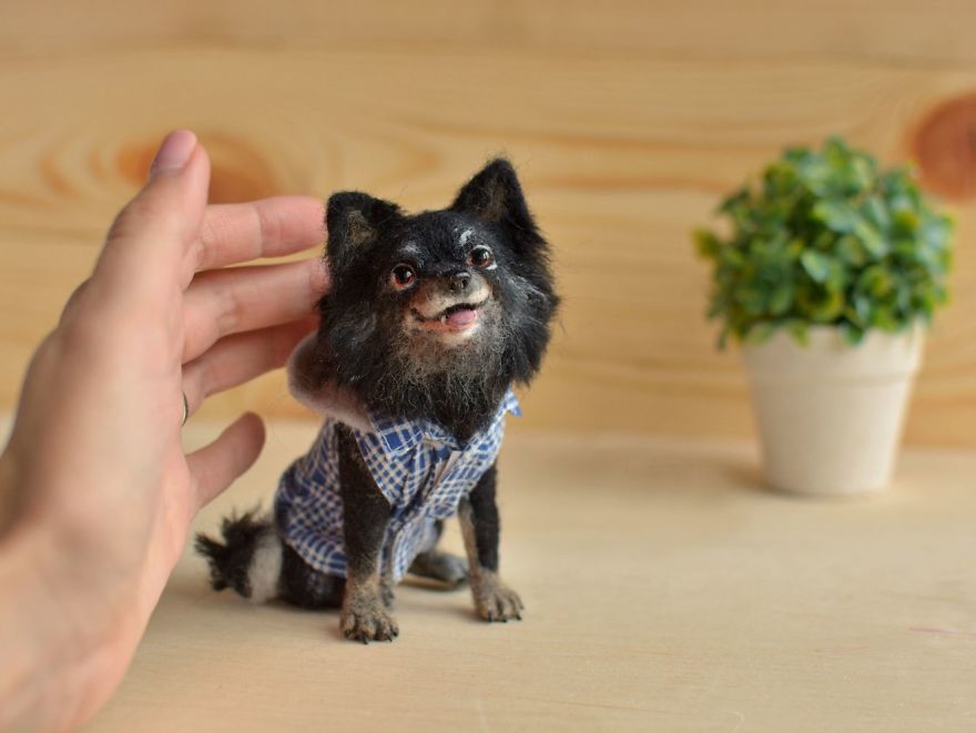The Cutest Felted Dogs In The World