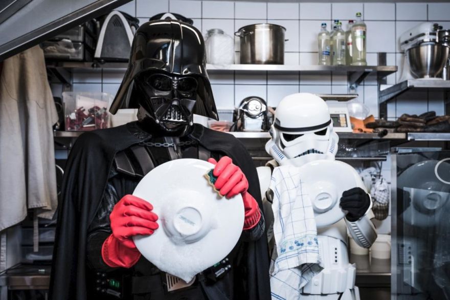 Photographer Imagines What It Would Be Like If Darth Vader Went Through A Financial Crisis