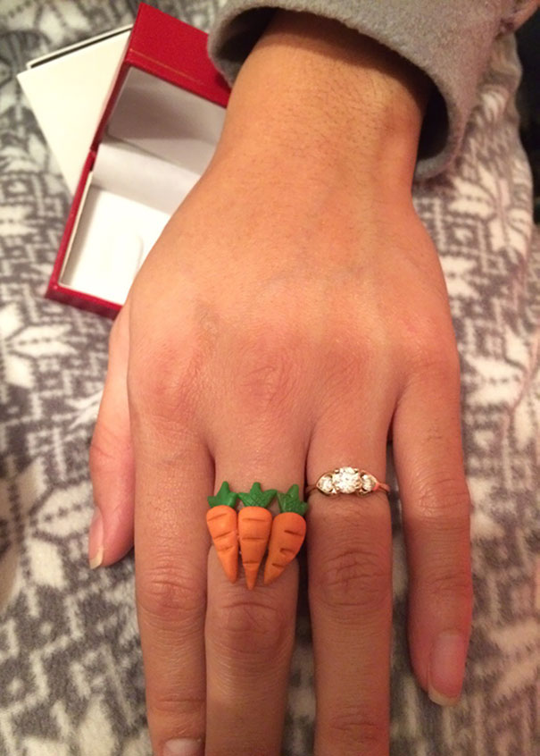 I Got My Gf A 3ct Ring For Christmas. She Was Not Happy