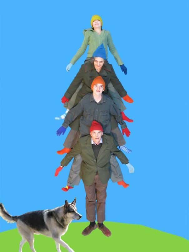 Christmas Tree With Dog
