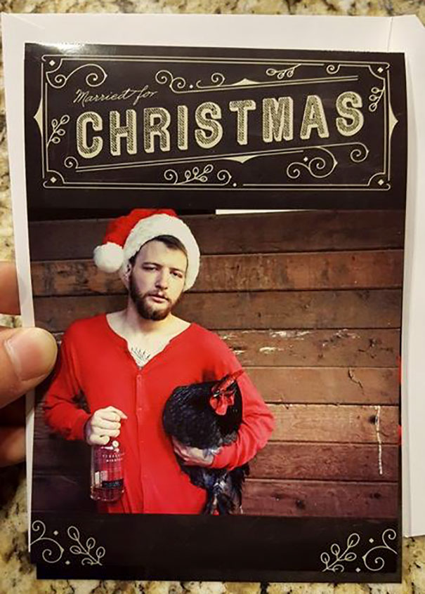 My Friend Sent Out His Christmas Card