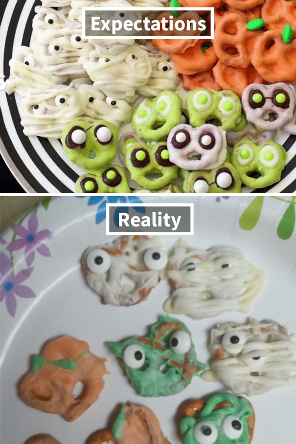 Halloween Pretzels (With The Help Of A 5 Year Old)