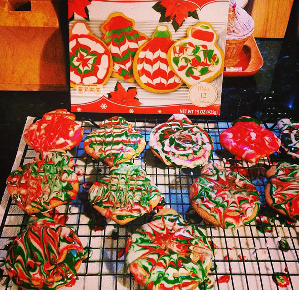 "It Looks Like An Elf Exploded Over Your Cookies."