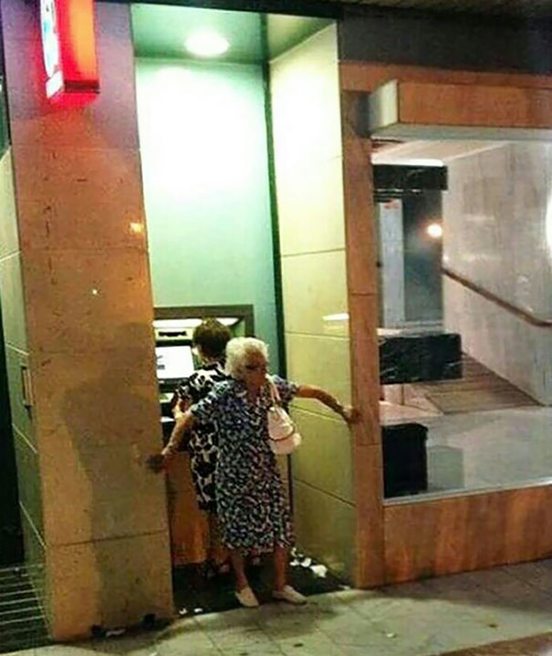ATM Security Level: Grandma