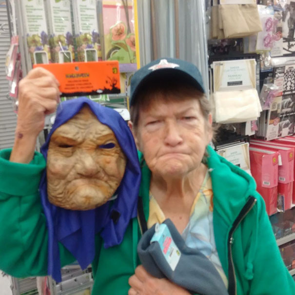 My Buddy Took His Grandma Shopping