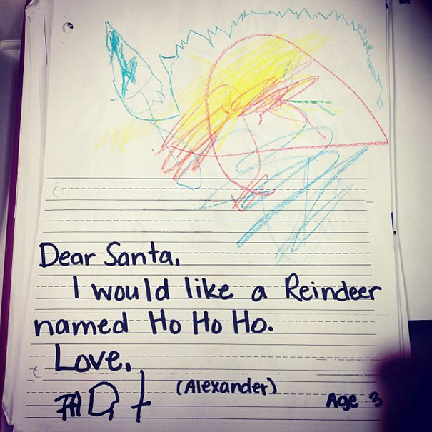 We Wrote Letters To Santa!!