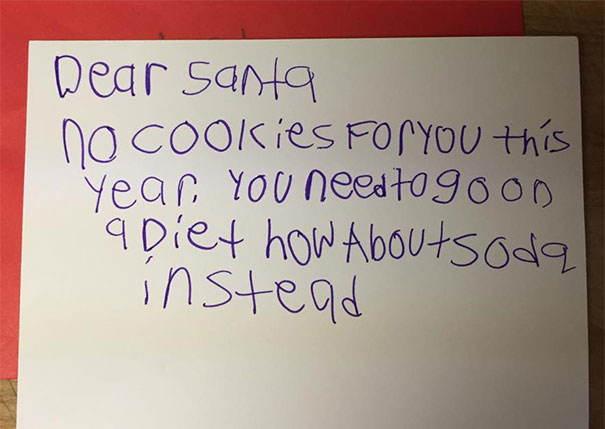 My Teacher Found This Note To Santa In Her 8-Year-Old's Bedroom