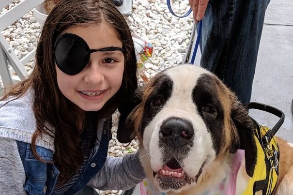 Girl Became Depressed After She Lost Her Vision, But Then She Met A Dog Who Changed Her Life Girl Became Depressed After She Lost Her Vision, But Then She Met A Dog Who Changed Her Life