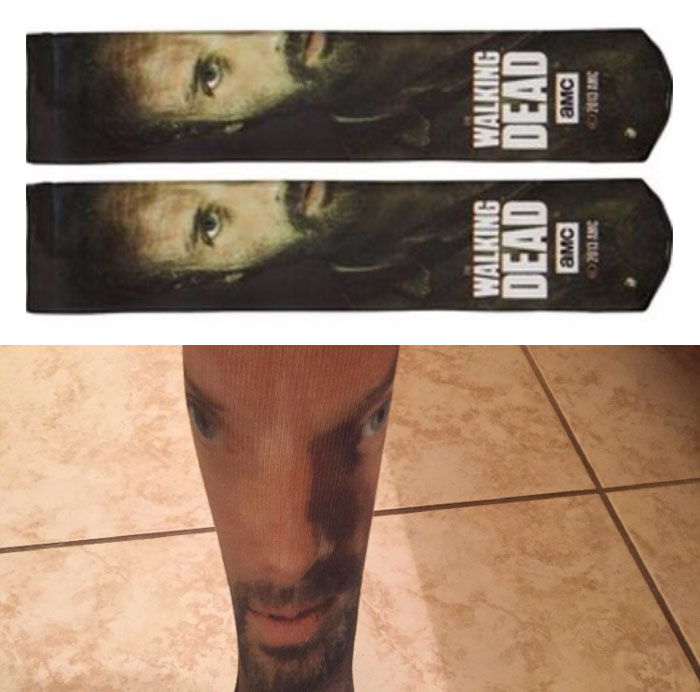 Look At These Amazing Walking Dead Socks!