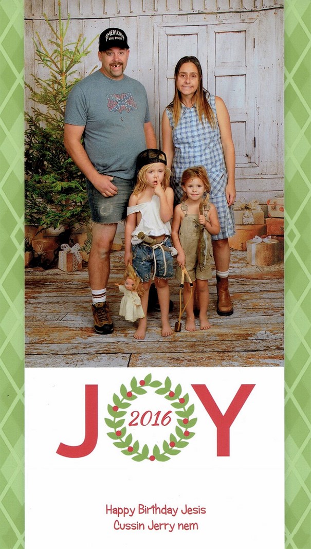 Family Sends The Most Awkward Christmas Cards For 16 Years, And It’s Too Funny