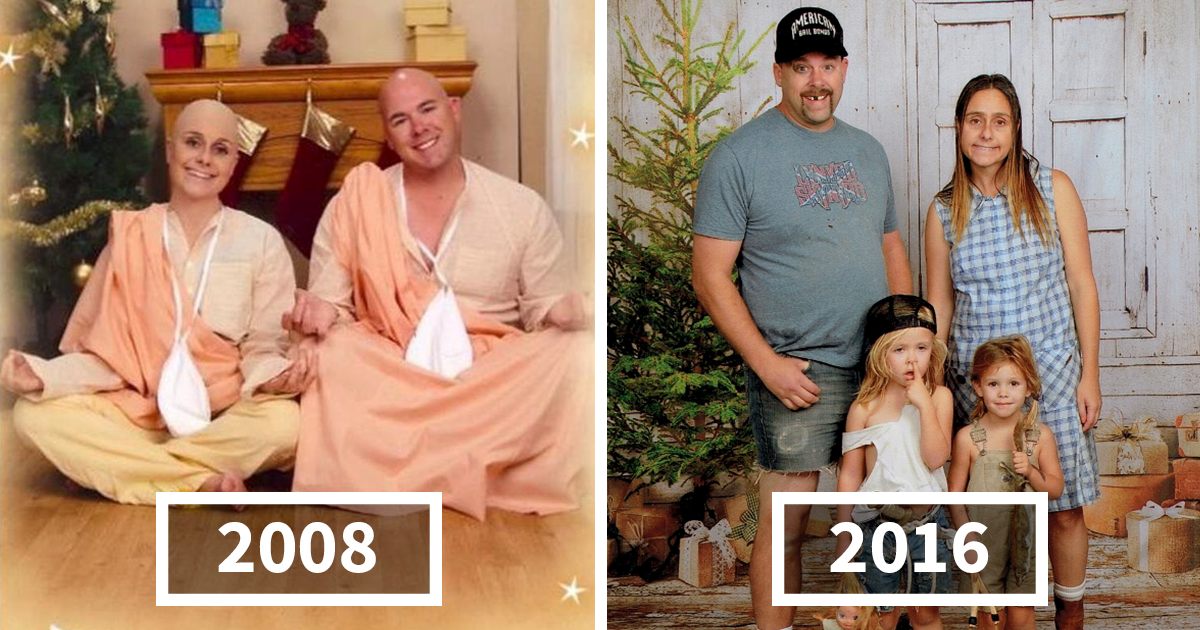 Family Sends The Most Awkward Christmas Cards For 15 Years And It S Too Funny Bored Panda