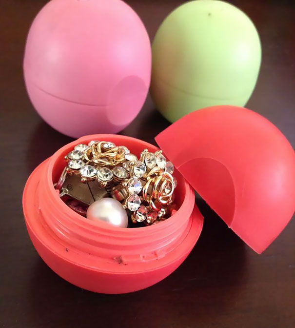 Hide Your Stuff In Old Eos Containers